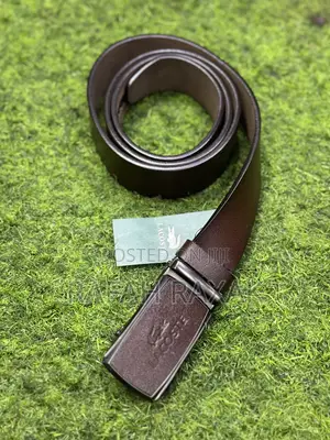 Original Men’S Brown Lacoste Fashion Leather Belts