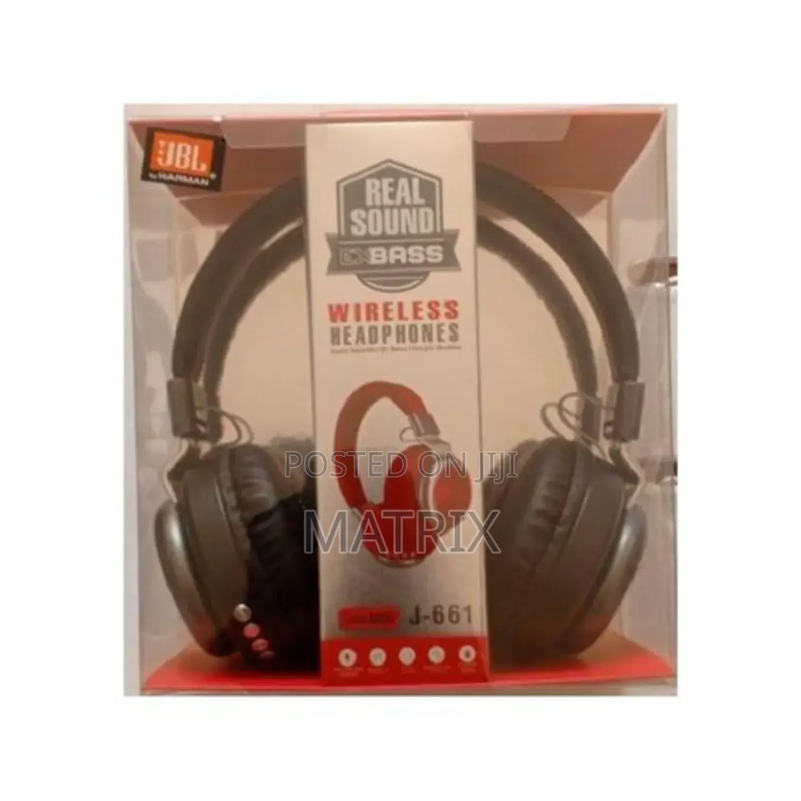 JBL Extra Bass J-661 Wireless on-Ear Headphones