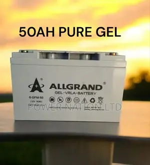 50ah Allgrand Pure Gel Battery New Arrival