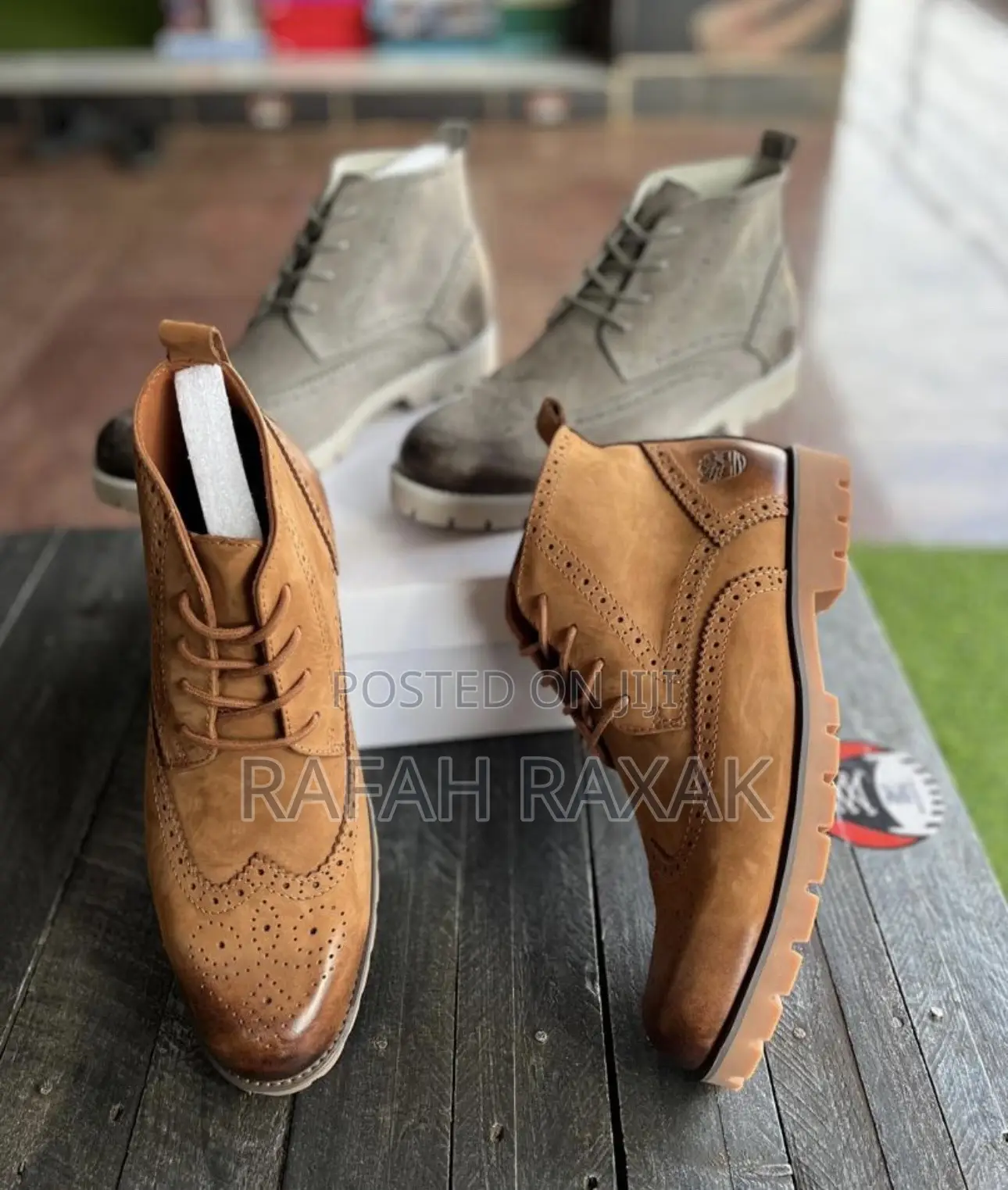 Classic Light Brown Casual Oxford Timberland in Stock