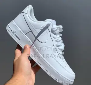 Super White Unisex Nike Air Force 1 “07” Low Sneakers
