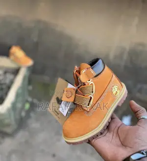 Original Brown Timberland 6 Inche Children’S Boots