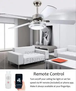 Wifi Smart Ceiling Fan Remote Control Compatible