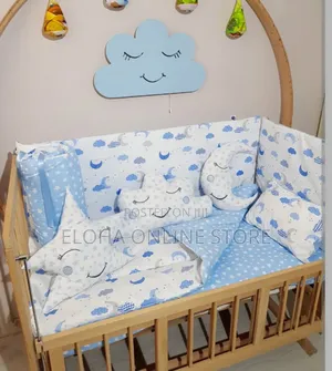 Unique Baby Cot Bumper Set
