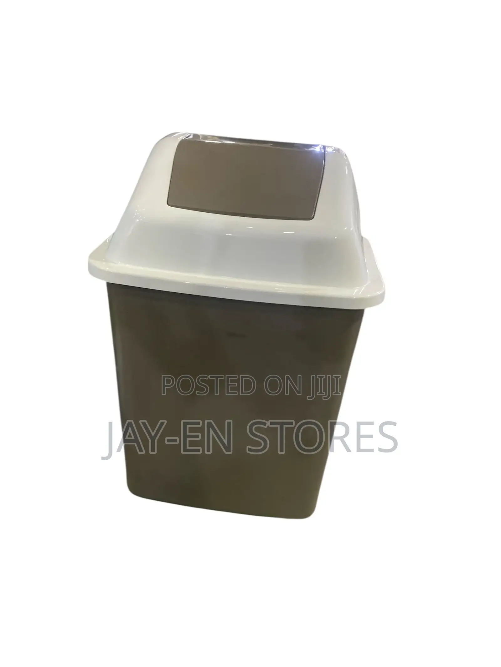 Trash Can/ Dustbin With Swing Lid