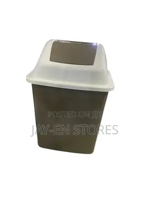 Trash Can/ Dustbin With Swing Lid