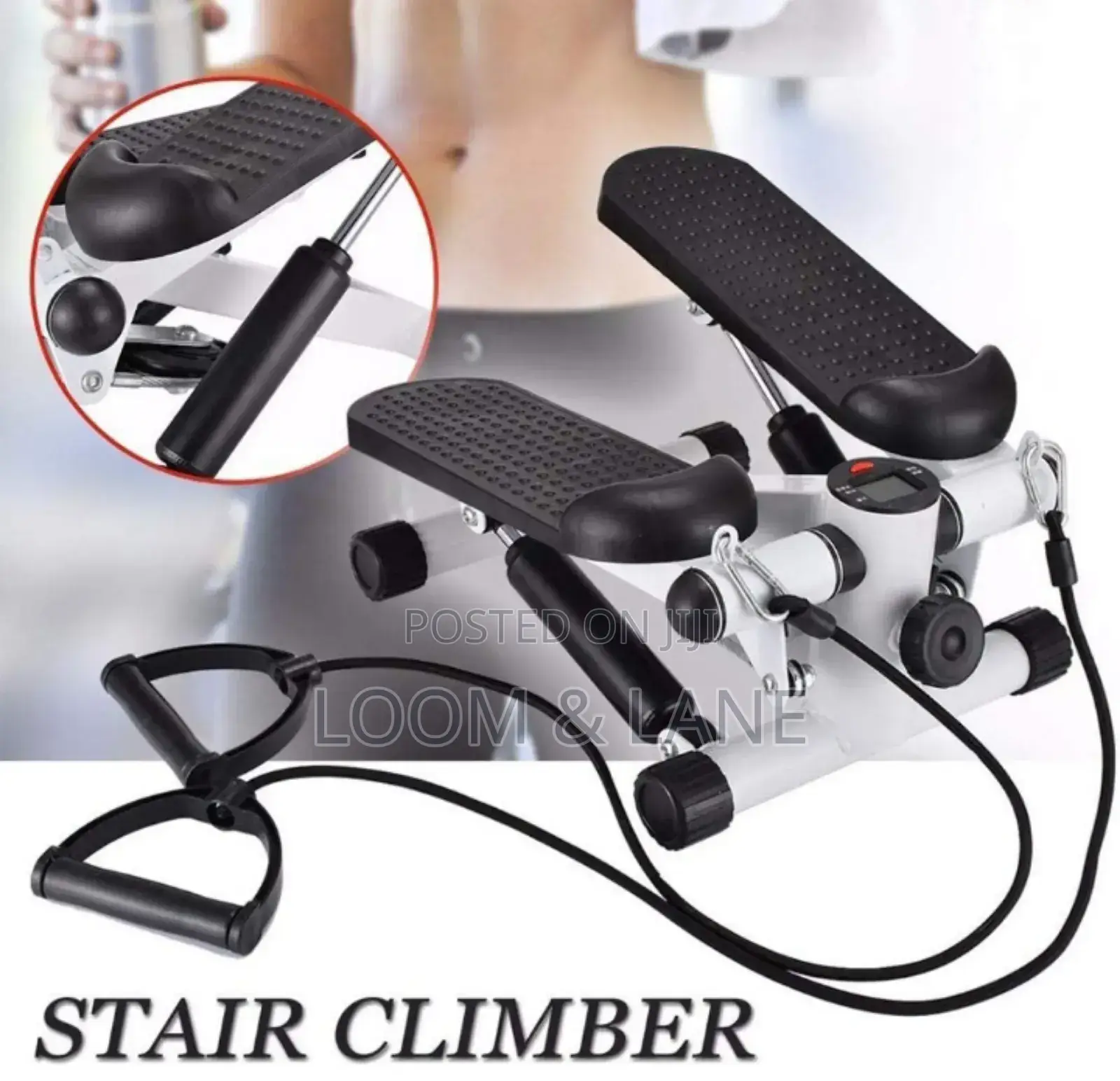 Mini Stepper Trainer Fitness With Power Rope