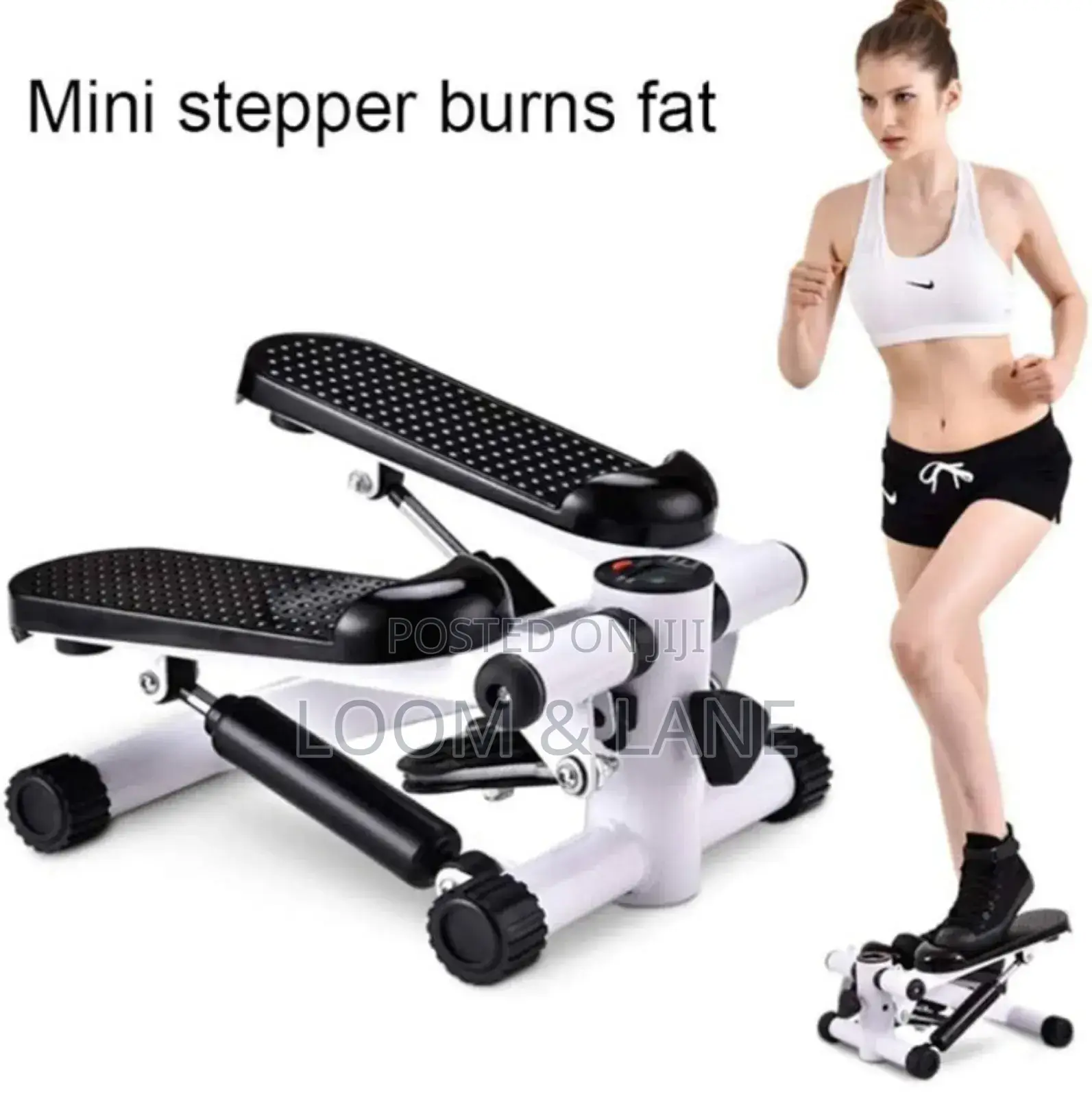 Mini Stepper Trainer Fitness With Power Rope