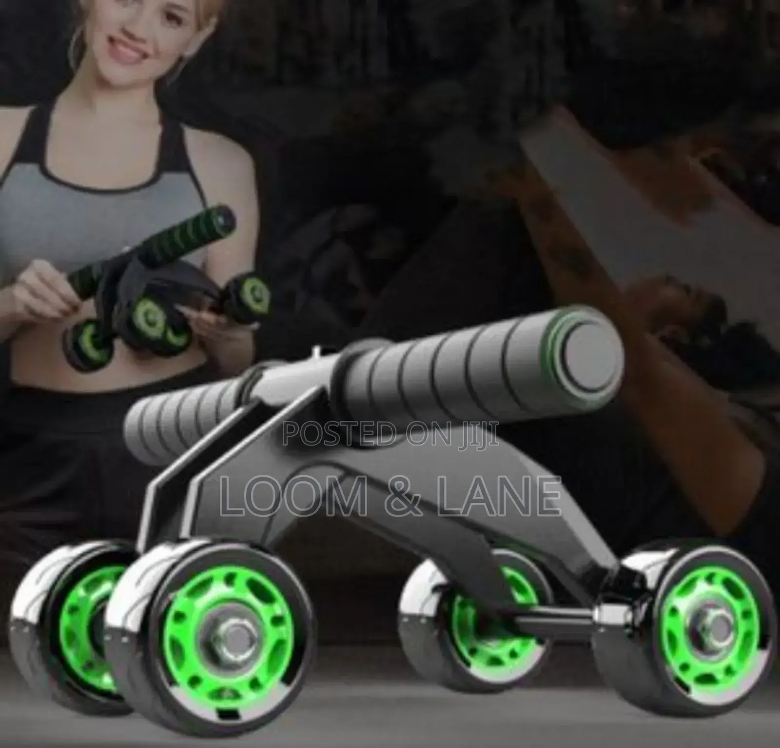 Ab Roller 4 Wheel Abdominal Power Equipment