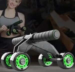 Ab Roller 4 Wheel Abdominal Power Equipment