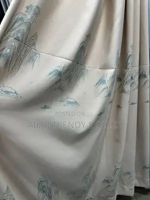New Tree and Mountain Curtains Per Metre