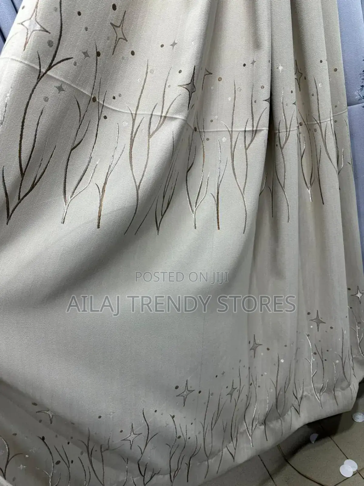 New Tree and Mountain Curtains Per Metre