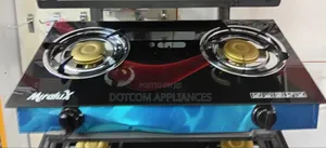 Photo - Miralux Double Burner Gas Stoves With Glass Top