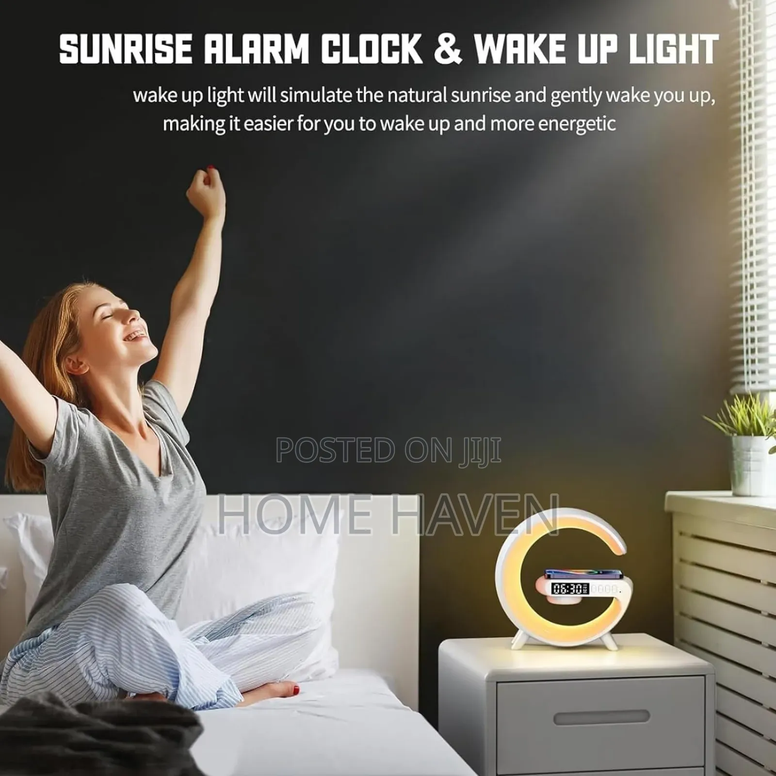 Wireless Charger and Speaker With RGB Night Light