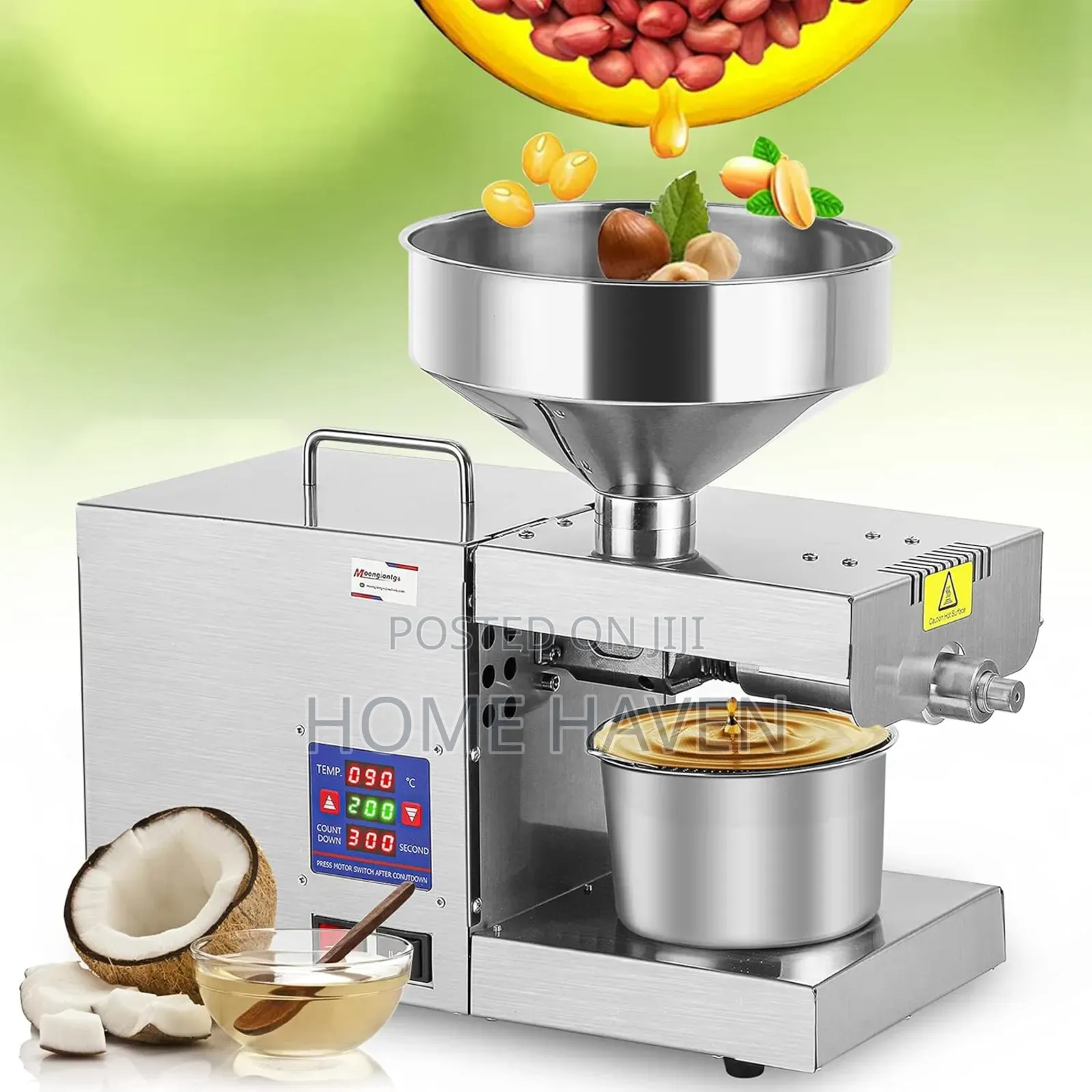 Stainless Automatic Oil Press Machine