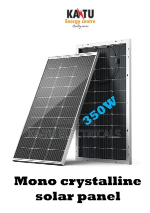 350w Mono Crystalline Solar Panel