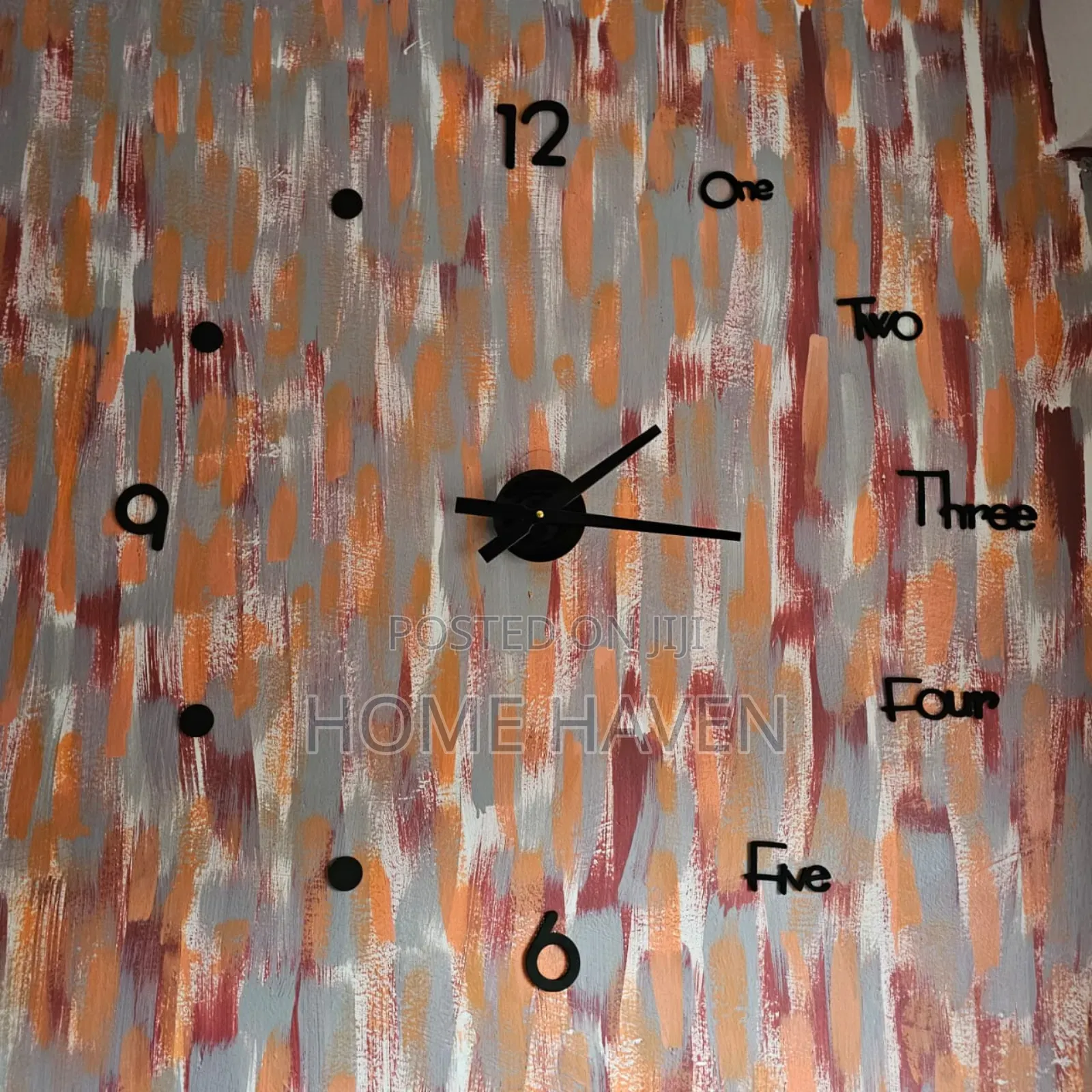 Modern Digital Wall Clock