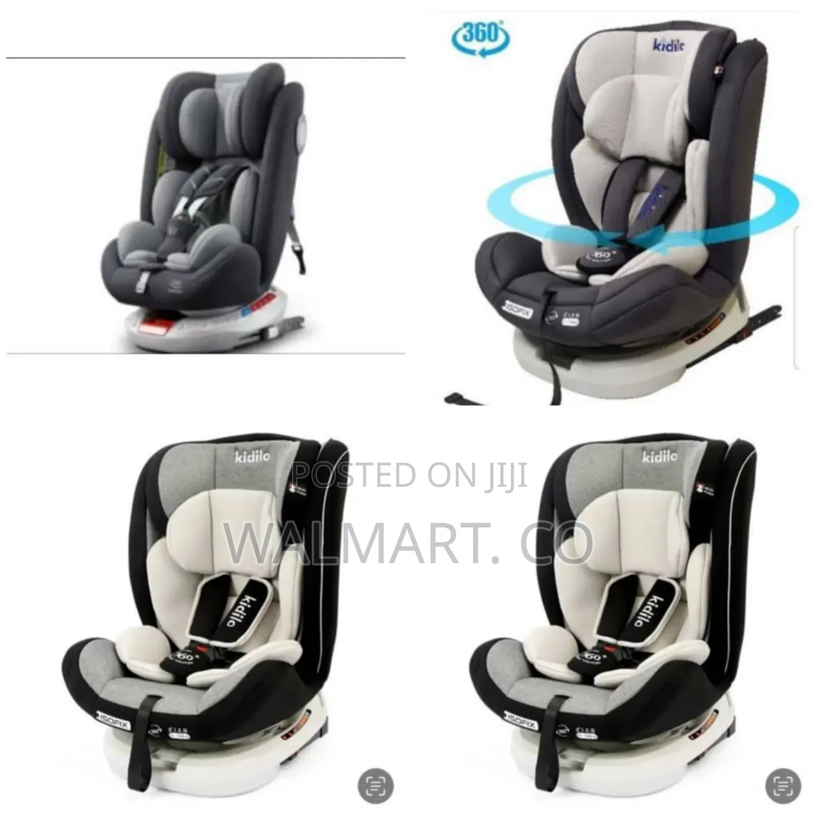 Kidilo 360 Degree Rotational Kid's Car Seat