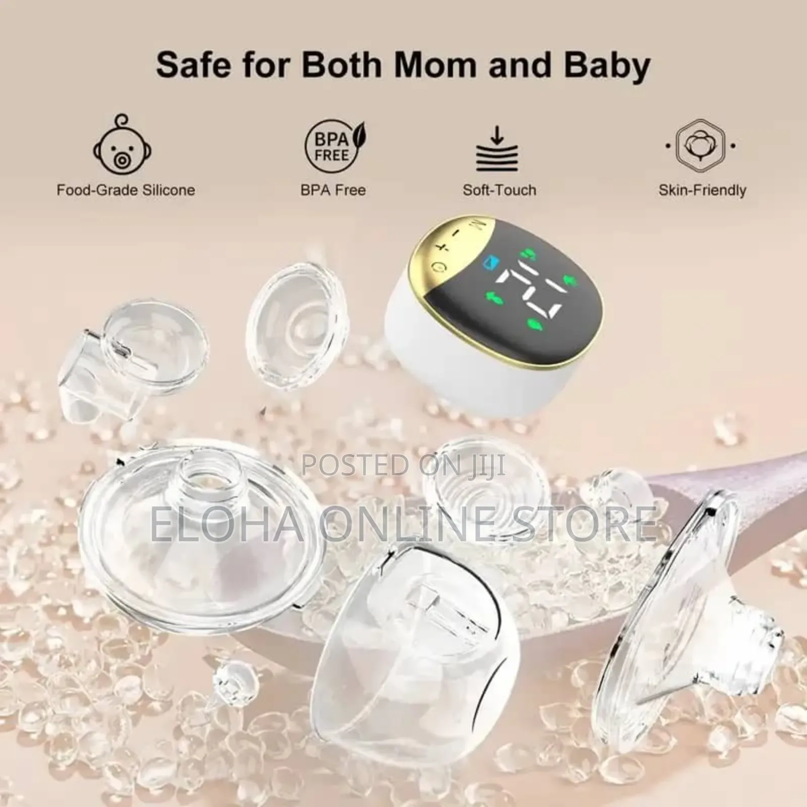 Seamless Single Wearable Breast Pump