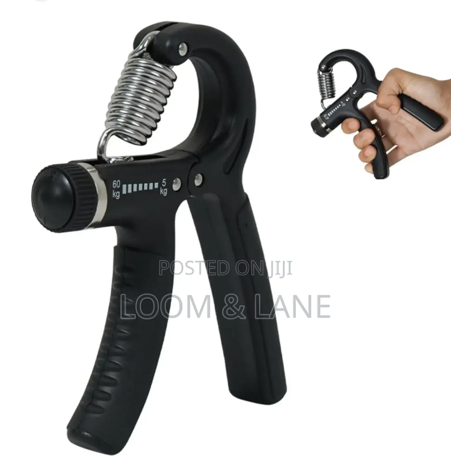 Portable Adjustable Spring Hand Gripper