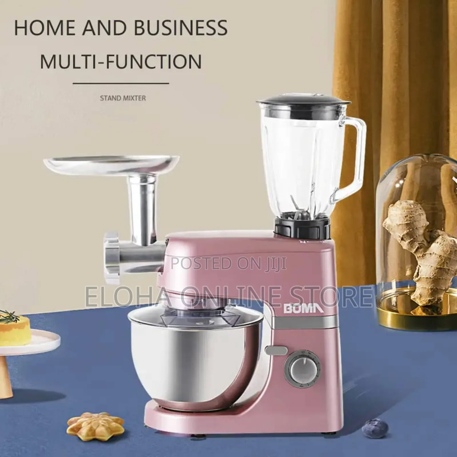 Boma 5in1 Commercial Electric Baking Mixer