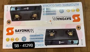 Sayona Black Stainless Gas Burner at 110,000 Ugx
