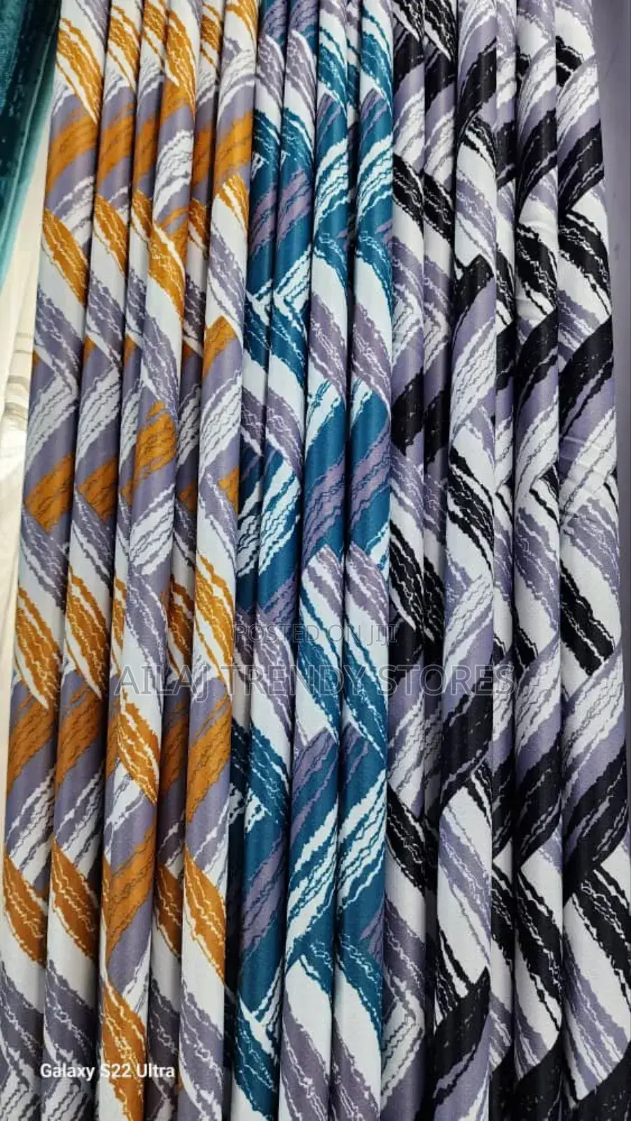 Double Faced Curtains Per Metre
