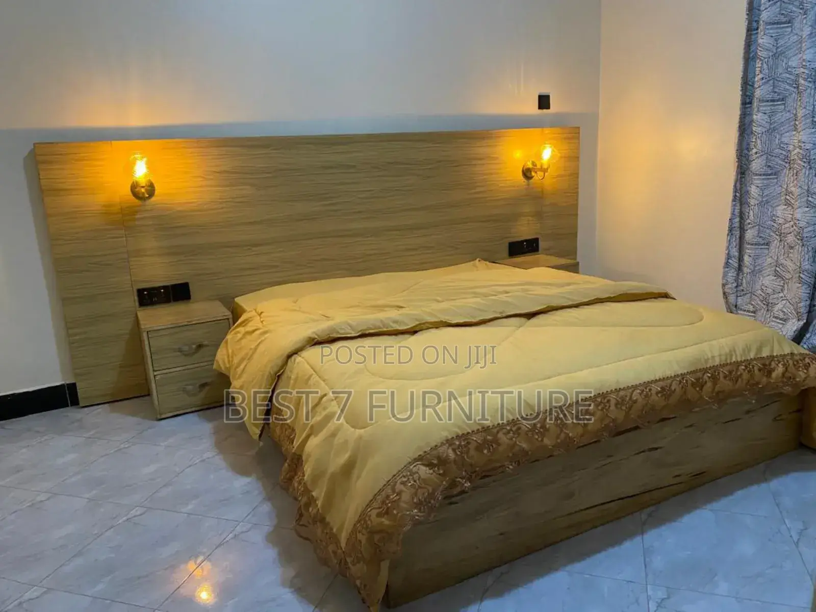 5by6 Modern Bed With Lights