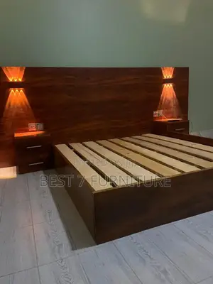 5by6 Modern Bed With Lights