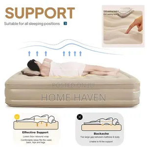 Air Bed Matress With Built In Electric Pump