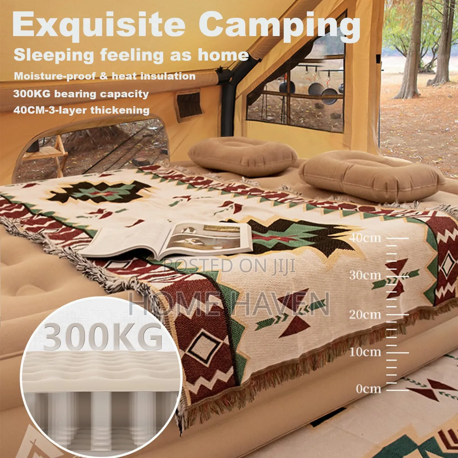 Air Bed Matress With Built In Electric Pump