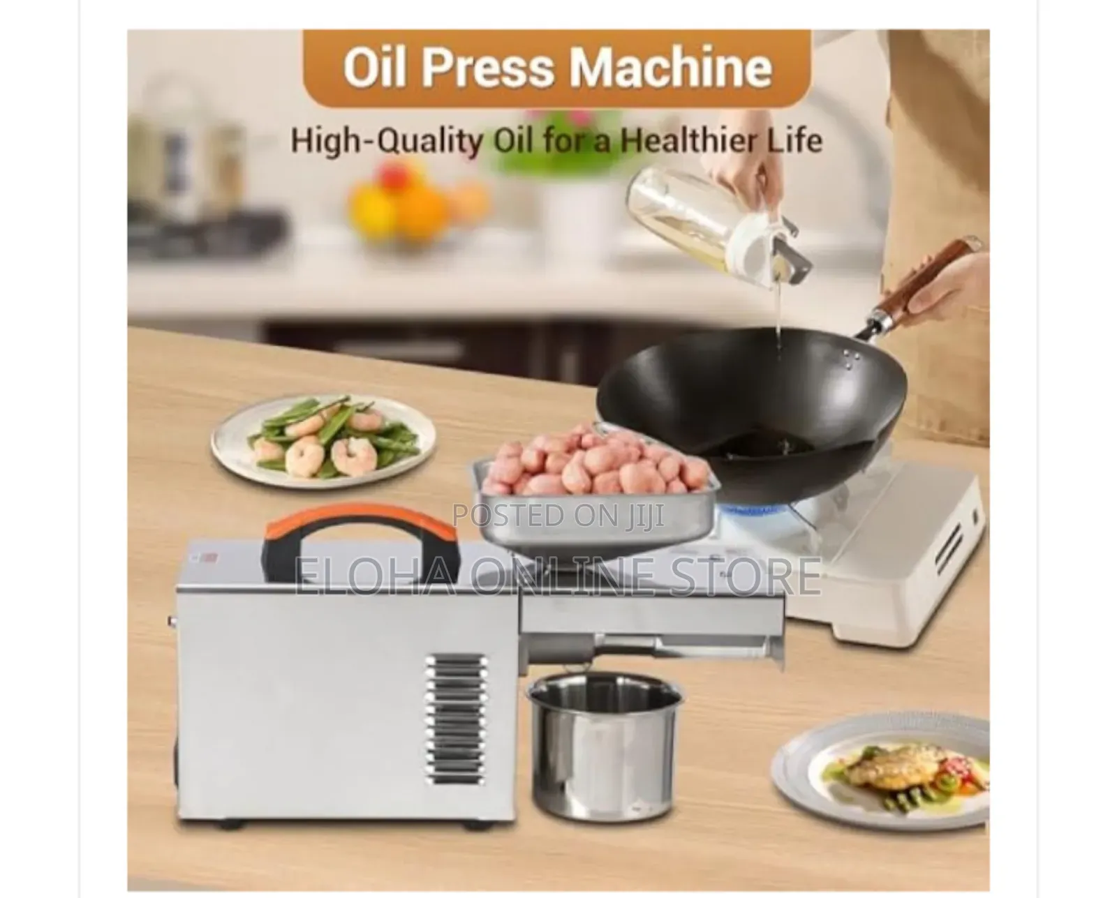 304 Stainless Steel Oil Press Extractor