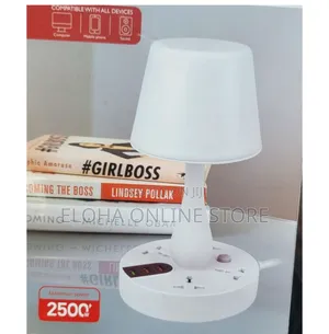 2 in 1 Smart Table Lamp With Extension Socket