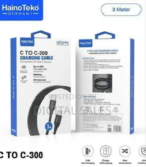 3m Data Transfer Cable-Black