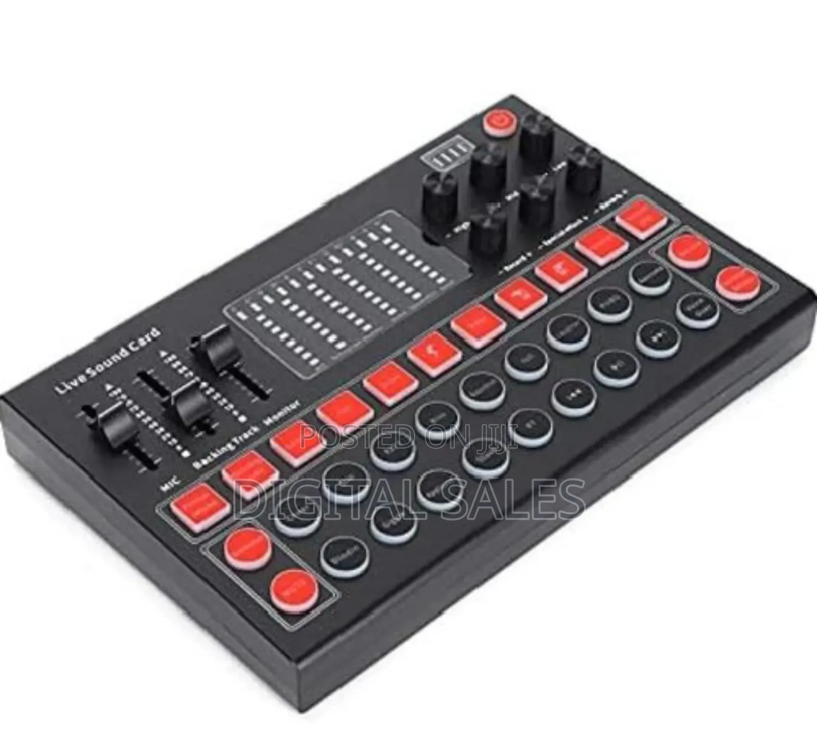 M9 Audio Interface Bluetooth Sound Card Voice Mixer External