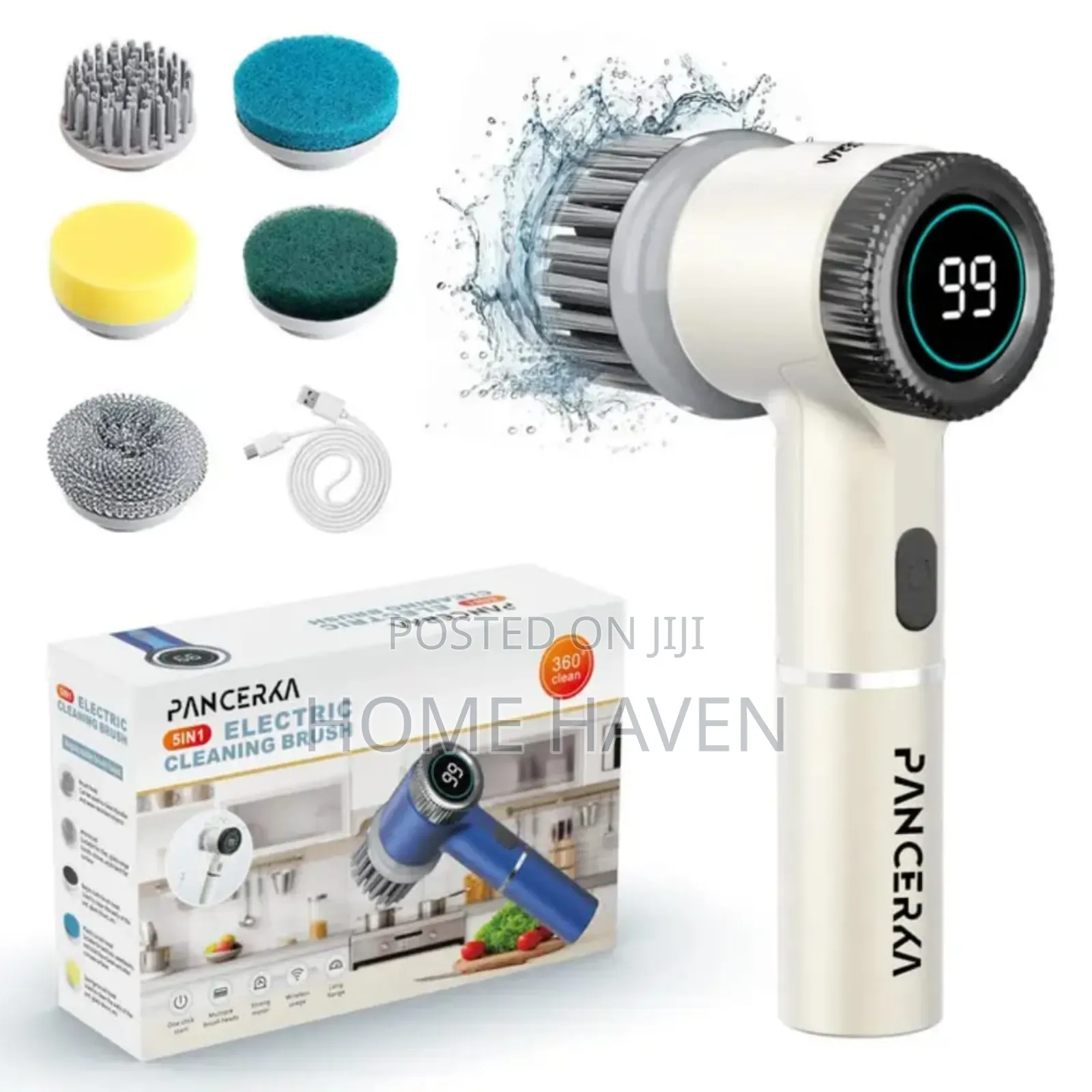 Rechargeable Electric Cleaning Brush