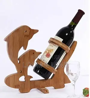 Homebird Dolphin Design Wine Rack