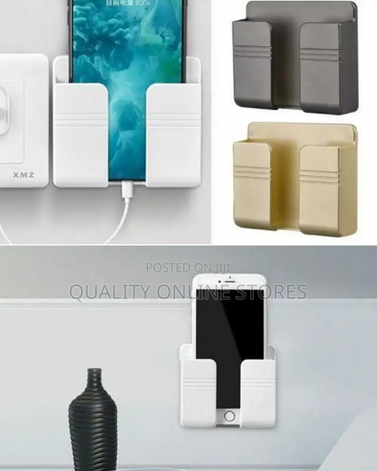 White Mounted Charger