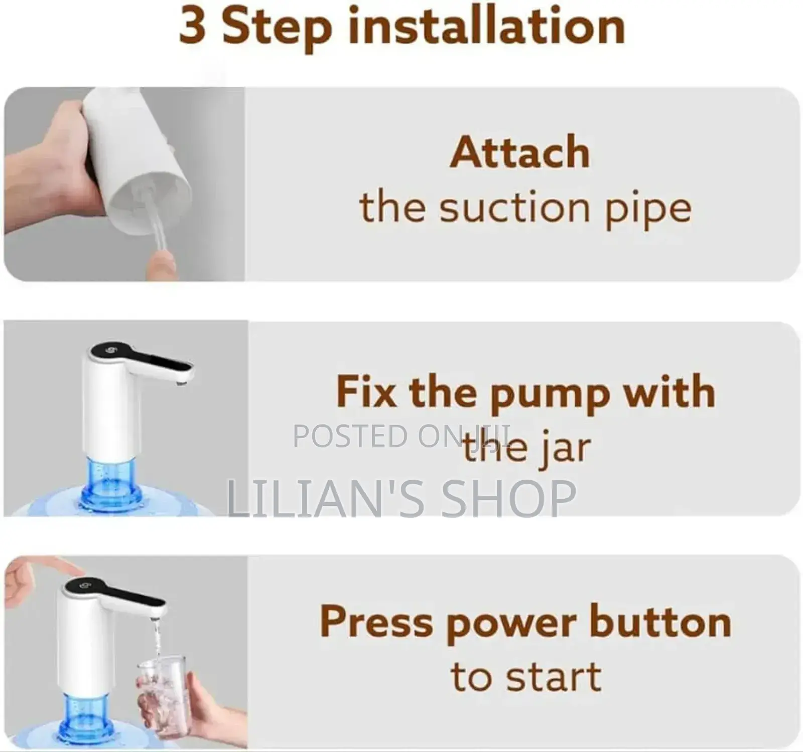 Wireless Touch Water Dispenser