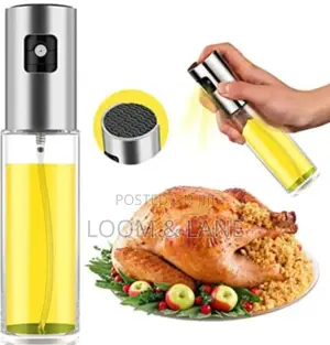 Silicate Glass Oil Spray Bottle