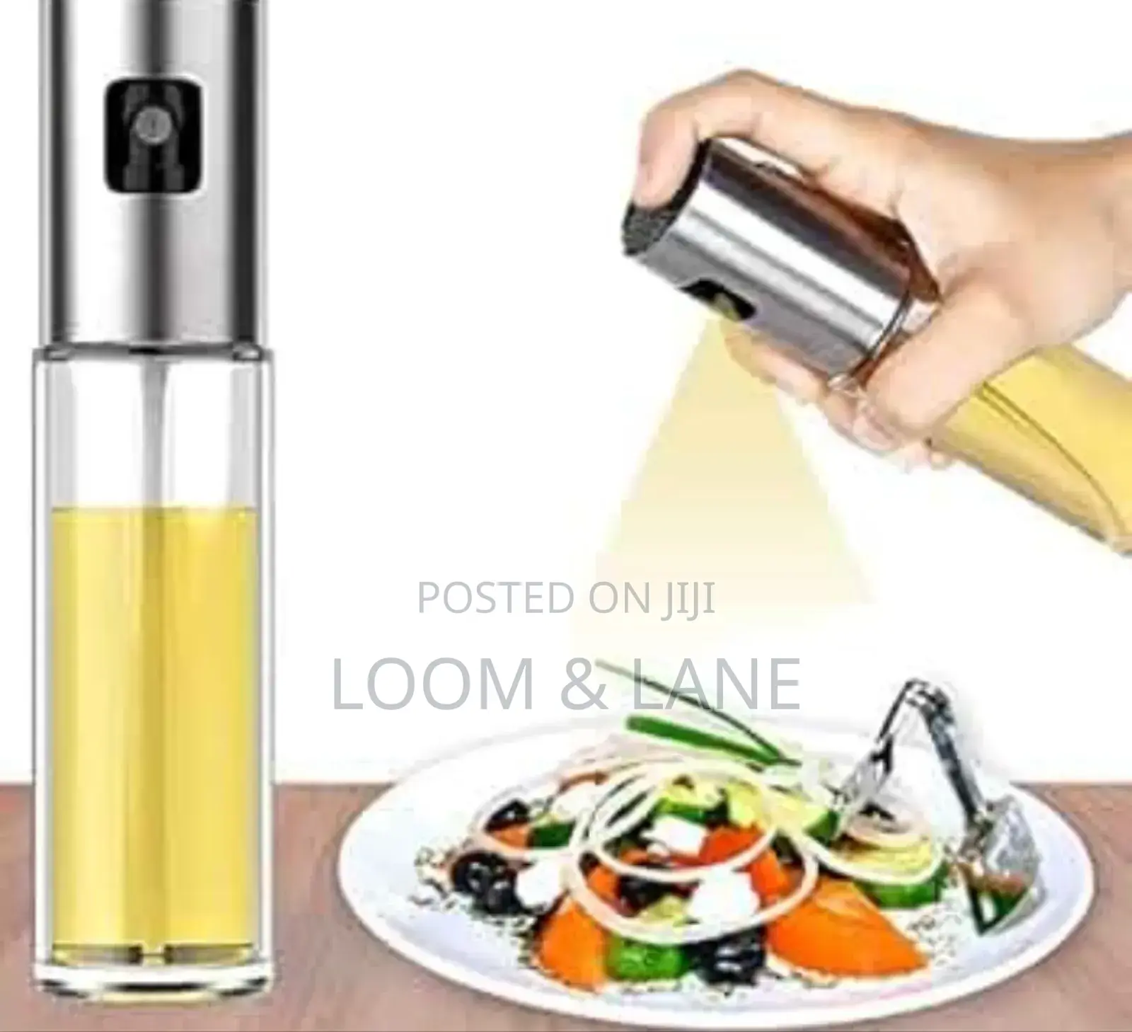 Silicate Glass Oil Spray Bottle