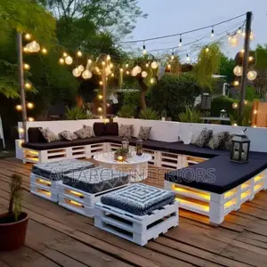 U Shaped Pallet Chairs