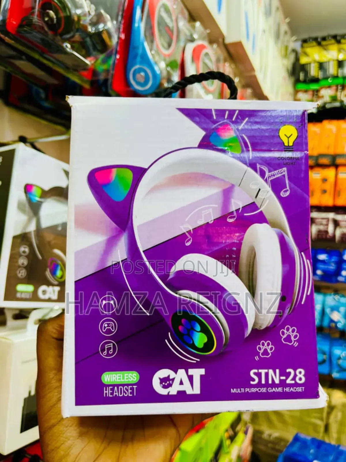 Cat Bluetooth Wireless Headset , Beats Headphones