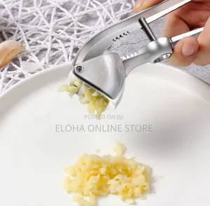 Stainless Steel Handheld Garlic Press or Squeezer