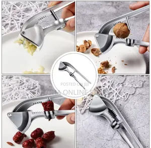 Stainless Steel Handheld Garlic Press or Squeezer