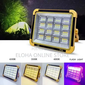 Multifunction High Power Rechargeable Flood Light