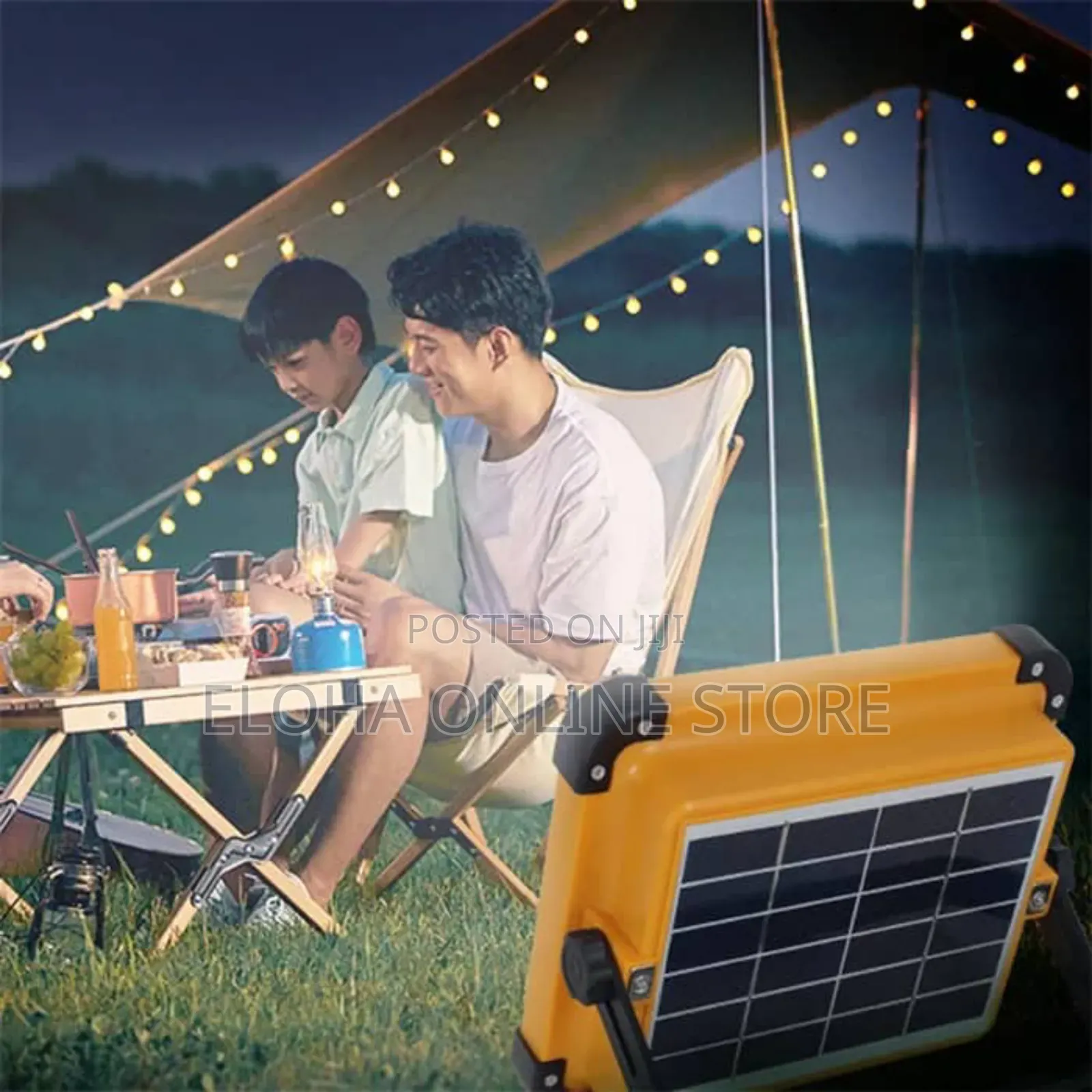 Multifunction High Power Rechargeable Flood Light