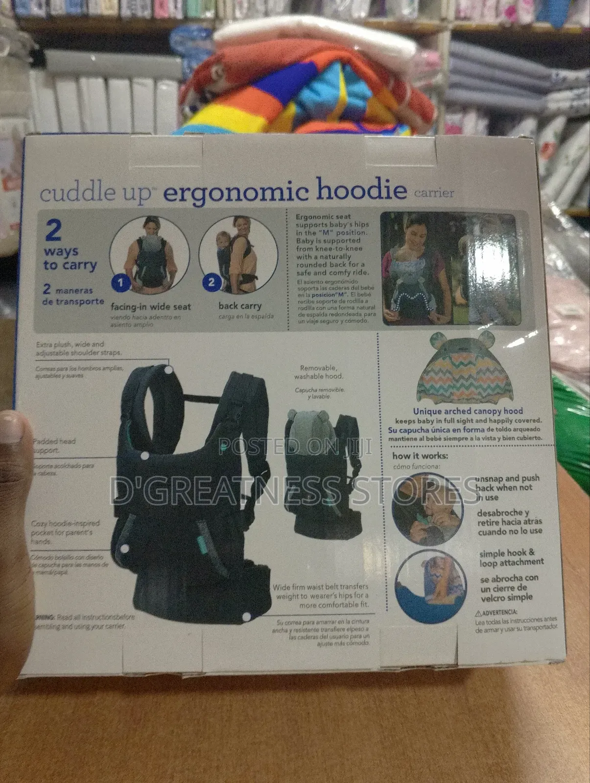Baby Carrier From 1 Months and Above