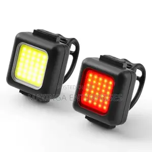 2pcs Rechargeable Front and Rear Bicycle Tail Lights