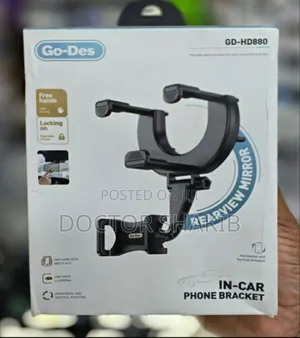 Strong Go Des Rearview Mirror Holder Phone Bracket